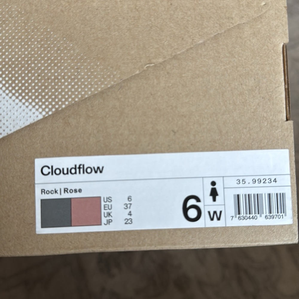 ON Women’s Cloudflow Rock Rose Sneaker! - Picture 11 of 12